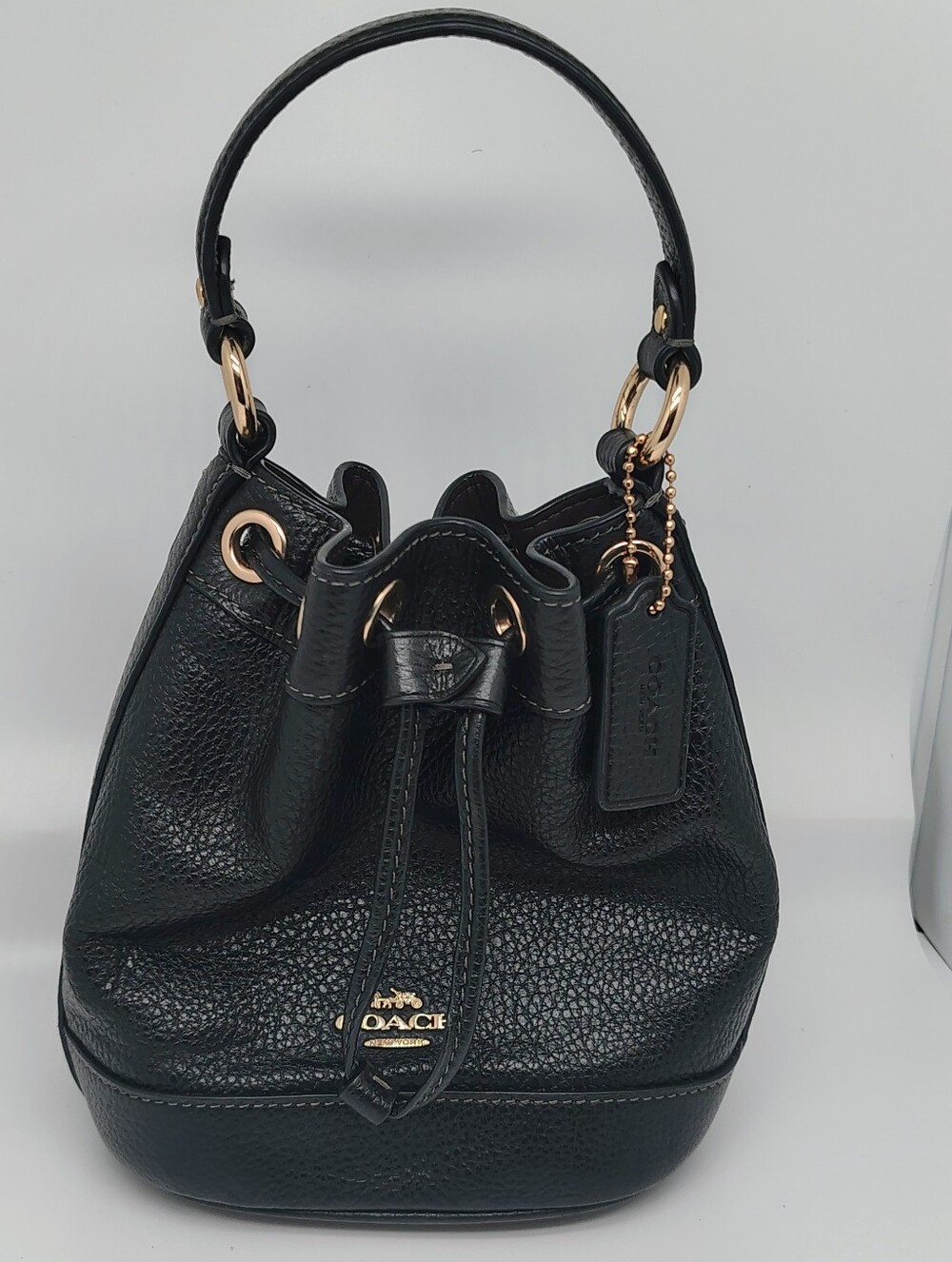Coach CN683 Dempsey Drawstring Bucket Bag 15